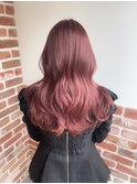 くびれロング/つやレッド
