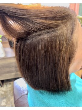 サモン(Samon) 美髪ストレートボブ×エイジング毛