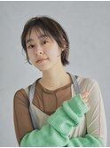 黒髪/小顔/クラゲヘアー/オリーブグレー/ココアベージュ/渋谷