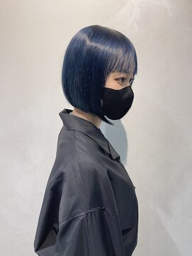 ステラ(stella) ネイビーブルーボブ