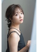 大人可愛いポニーテール