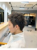 スパイキーショート/刈り上げないショート