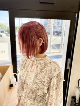 ヘアーラボ ノッシュ 唐人町店(Hair Labo Nosh) 【Nosh】アルティスト×ピンク