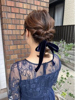 エフジェイメイド(F.J.MADE.)の写真/【ヘアセット￥3,300】結婚式やイベント、デートなどの特別な日は《F.J.MADE.》のセットでお得に可愛く♪