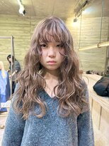 ヲタク(wotaku.)&nbsp;ミルクティーグレージュダブルカラーインナーカラーケアブリーチ