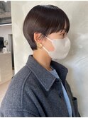 ショートヘア　オーガニックカラー