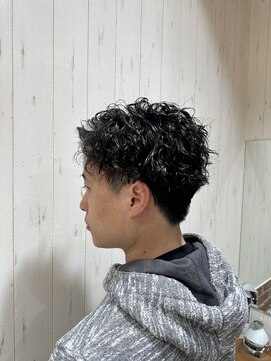 ソワン ドゥ ブレス 立花店(soin de brace) メンズツイスパ/尼崎パーマ/波巻きツイストスパイラル