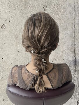ヘアーデザイン グランツ 平成店(hair design Granz) 編みおろし