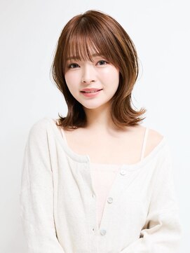 オンク 新宿(onk) ミディアムヘア/ショコラベージュ/ボブルフ/新宿駅