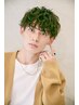 ★メンズカット＋ニュアンスパーマ ＋ナノバブルシャンプー付　￥8900