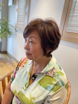 ユウヘアー 石川橋店(U Hair) ショートボブ/おしゃれボブ/ふんわりボブ