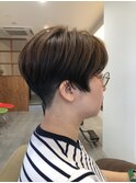 刈り上げショートボブ