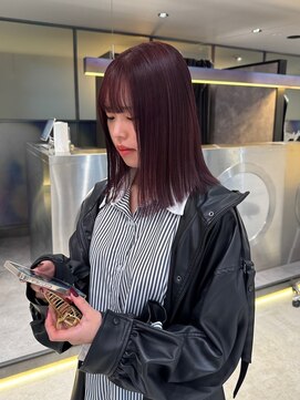 シンシェアサロン 原宿店(Qin shaire salon) Bordeaux color