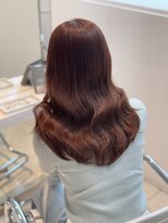 ヘアーアンドメイク ニューヨークニューヨーク 姫路店(Hair&Make NYNY) ピンクブラウン ブリーチ ダブルカラー