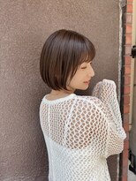 ウィローズ(WILLOW'S)&nbsp;大人可愛いひし形ハンサムショートボブ前下がり