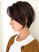 ジル ブラン 福岡(JIL BLAN)&nbsp;ハイライトカラー/ショートカット/レイヤーカット/ボブ30代40代