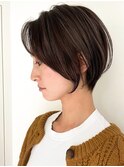 ハイライトカラー/ショートカット/レイヤーカット/ボブ30代40代