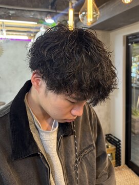 メンズサロン クロムス 梅田茶屋町店(Men's salon clomus) 波巻きパーマ