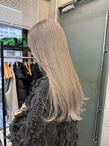 ソルトウォーター(SALT WATER) ハイトーンベージュ ミルクティーベージュ ダブルカラー