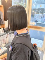 ネオリーブ チロル 横浜西口店(Neolive CiroL.)&nbsp;顎ラインボブ/艶髪/酸性ストレートまとまるボブ【横浜】k