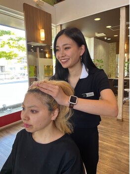 テン ディー(TEN D)の写真/骨格や顔のタイプに合わせた似合わせカットで、あなたの魅力を最大限に引き出す♪理想のスタイルが叶う◎