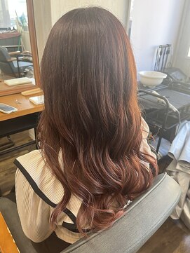 テーラヘアー 草加店(TELAHAIR) ピンクブラウン