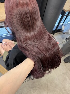 ペイププロドアイコン 博多(Peyp prod ICON) ブリーチなしレッドカラーボルドーチェリーレッドピンク SAKI