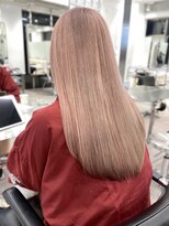 サンクマーケット 渋谷(cinq MARKET)&nbsp;渋谷ミルクティーベージュハイトーンカラーヘーゼルベージュ30代