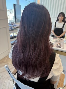 ヘアーアンドメイク ニューヨークニューヨーク 姫路店(Hair&Make NYNY) バイオレットグラデーション