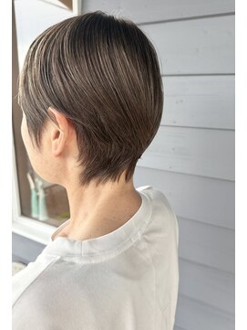 パライソ 竜美丘店(PARAISO) 白髪を活かしてアッシュベージュカラー！