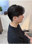 MEN’S HAIR/サーフカール/刈り上げセンターパート/下田優也