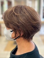 ヘアークリアー 春日部 おしゃれな大人のイヤリングカラー×マッシュショート