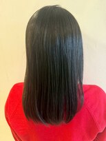 エヌアンドエー 春日部東口店(hair shop N&A)&nbsp;大人女子のうる艶ロングストレート 黒髪が映える髪質改善