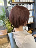 レナータ ヘア(Renata hair)&nbsp;大人ショート/丸みショートボブ/ひし形ショート/ピンクベージュ