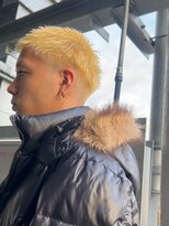 ブロック ジャポン(bloc japon)&nbsp;フェードカット抜きっぱブロンド