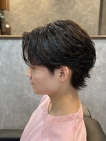 ザ クラン バイ ヘッドライト 仙台長町店(THE CLAN by HEADLIGHT) 【人気パーマ】センターパート×ニュアンスサーフ