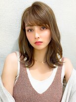 エイミーバイアフロートザガーデン 浦和店(amie by afloat the garden) 可愛いミディアムレイヤー/ハッシュカット【浦和】