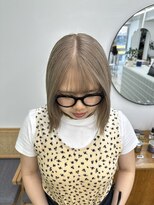 シカ(sica) ハイトーン/ベージュ/ボブ