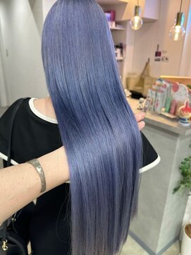 サニー 西中島店(sunny.) ブルーバイオレットカラー