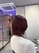 メゾンセブンルックス 宇都宮簗瀬店(Maison 7LOOKS)&nbsp;ボブヘア×レッドカラー！《手塚》