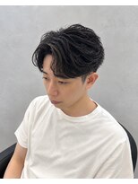レジット メンズ ヘアサロン(LEGIT MEN's HAIR SALON)&nbsp;フェザーパーマ/センターパート/毛流れ/金沢/MEN‘S