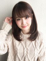 【AFLOAT D'L】井上紗矢香 大人可愛い 小顔 耳掛け ひし形