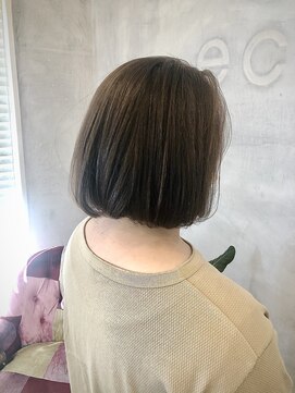 ヘアーメイク エクリュ(hairmake ecru) 透明感あり グレイカラー