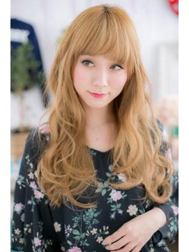 ミック ヘアアンドビューティー 大山店(miq  Hair&Beauty) オレンジブラウン★外国人風小顔フレンチガーリーa1