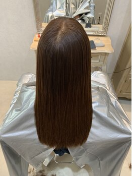 ブルーオーシャン 大久保店(BLUEOCEAN)の写真/【髪質改善専門店】周りを魅了しませんか？艶感溢れる上品なストレートがとにかく人気＊