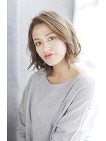 セントラル プラスエヌ(CENTRAL+n)&nbsp;20代30代40代　手抜きに見えないルーズボブ【草津】