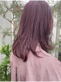ダブルカラーで作るラベンダーピンク