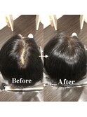 増毛エクステ(ヘアループ)600本コース