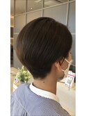 オリーブブラウン×ショートstyle