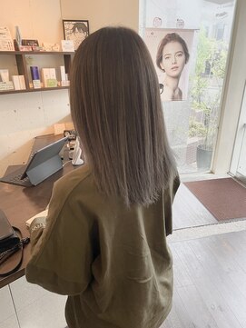 ディアナ(Diana) #バレイヤージュ#ミルクティーグレージュ